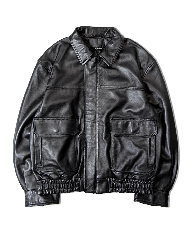 JE LAMB LEATHER A-2 JACKET(MENS)｜ファッション通販 SANKO BAZAAR