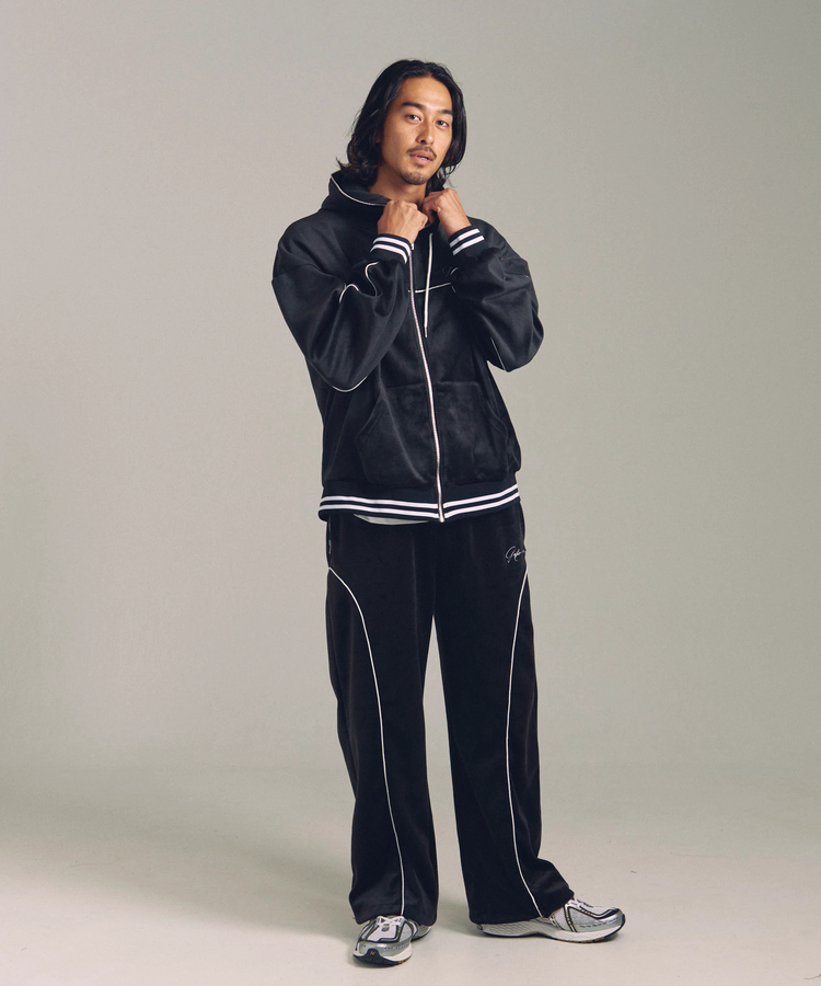 GA VELOR TRACK ZIP HOODIE *セットアップ対応(MENS)｜ファッション