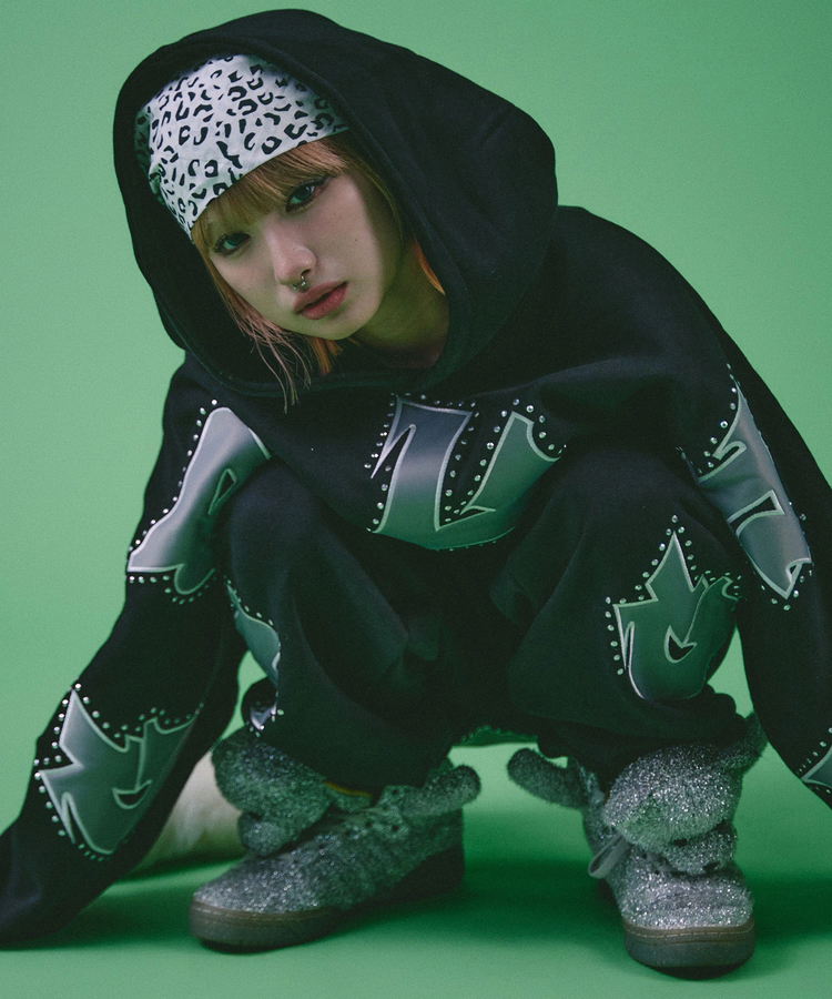 GALFY/ガルフィー ギャル男BIGロゴダブダブパーカー *セットアップ対応