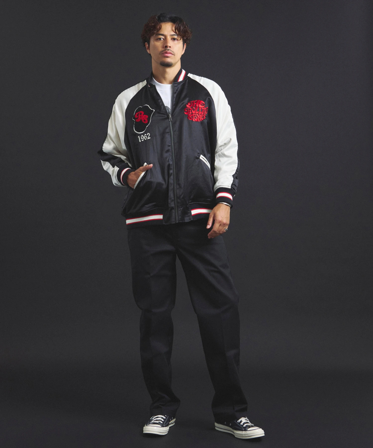 The Rolling Stones×JACKROSE】 Lips&Tongue シグネチャーリバーシブル