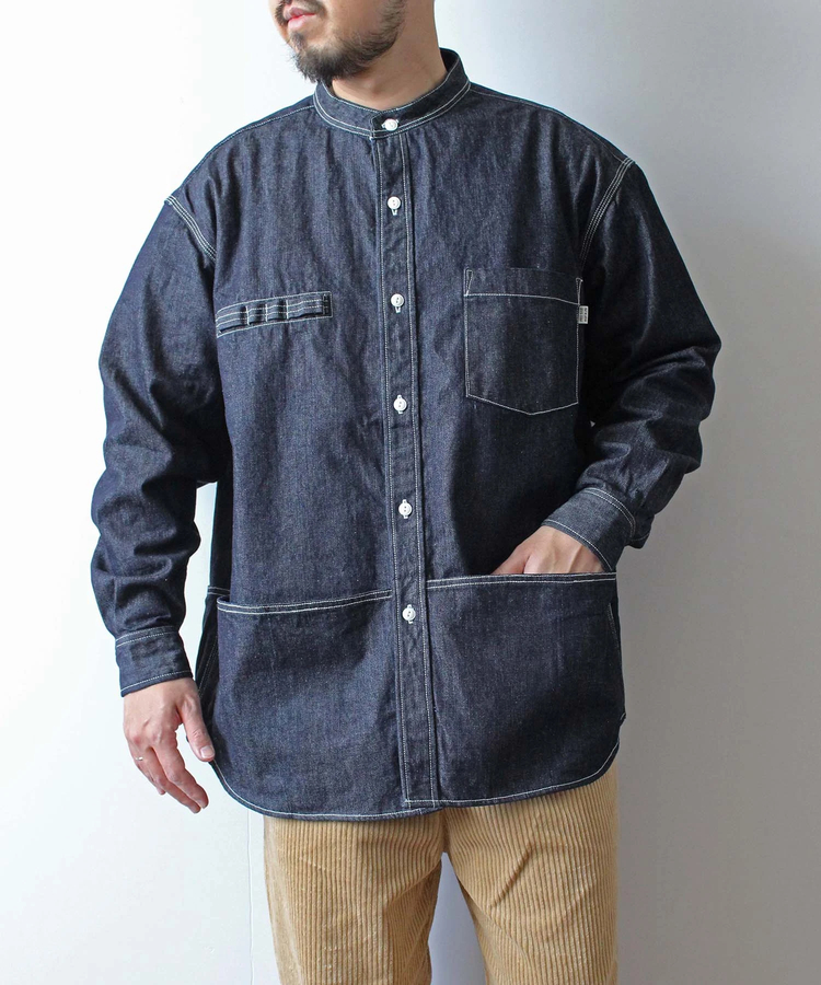 GSC別注】FREE RAGE/フリーレイジ PLAYWORK デニムシャツ (MENS