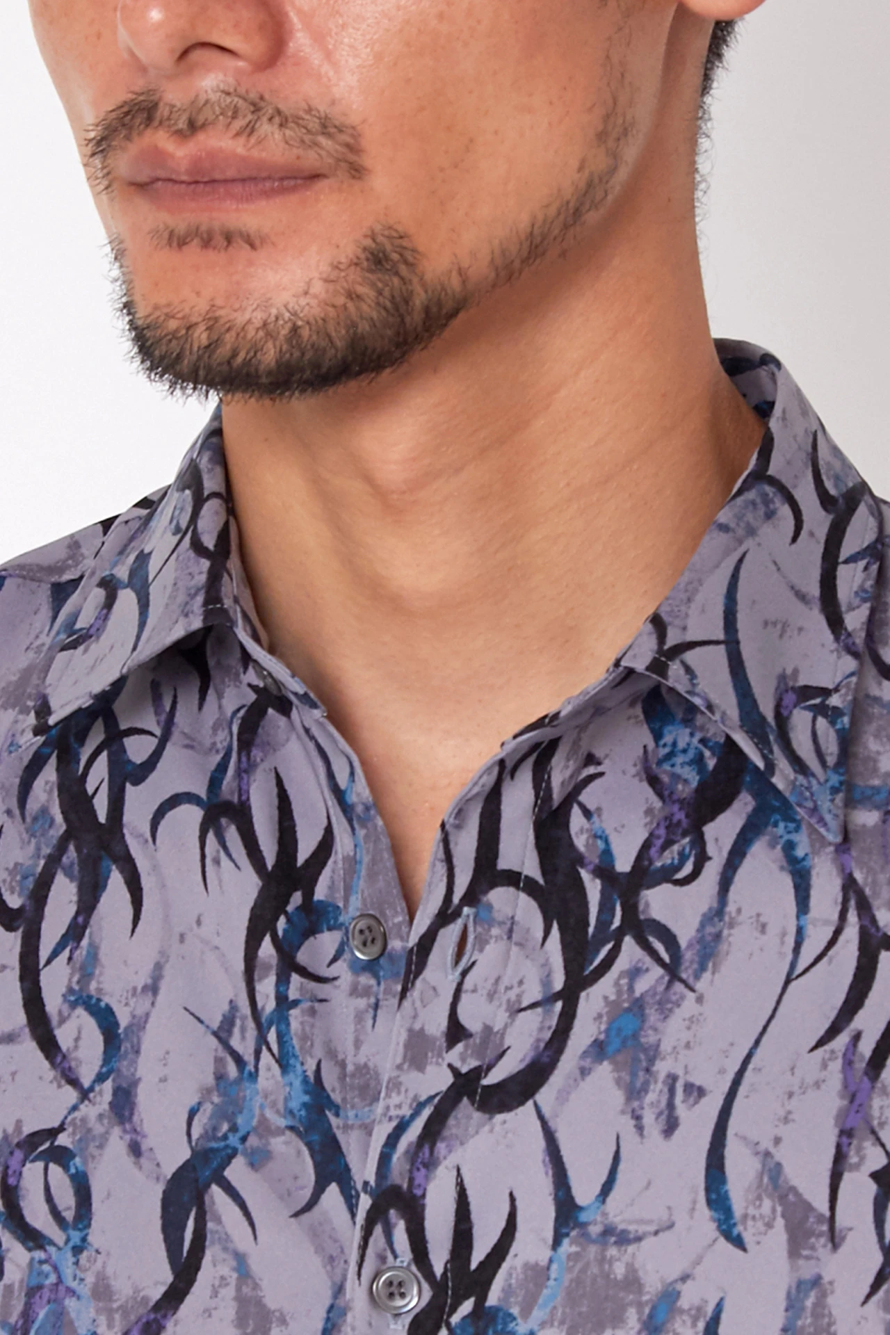 TORNADO MART∴トライバルカモプリントシャツ / TORNADO MART