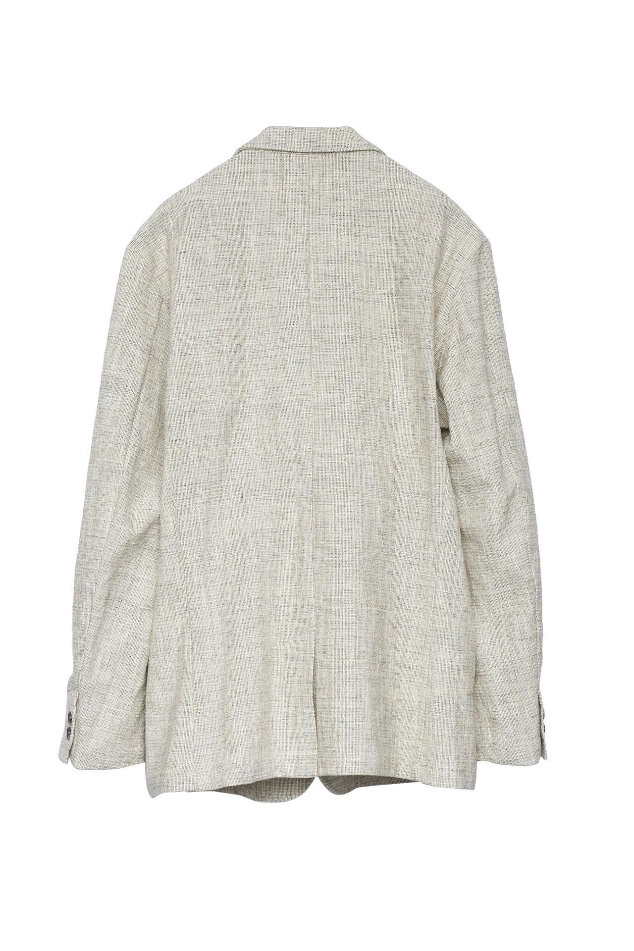 TORNADO MART∴サマーMIXツィードジャケット（マスキュリン) / TORNADO