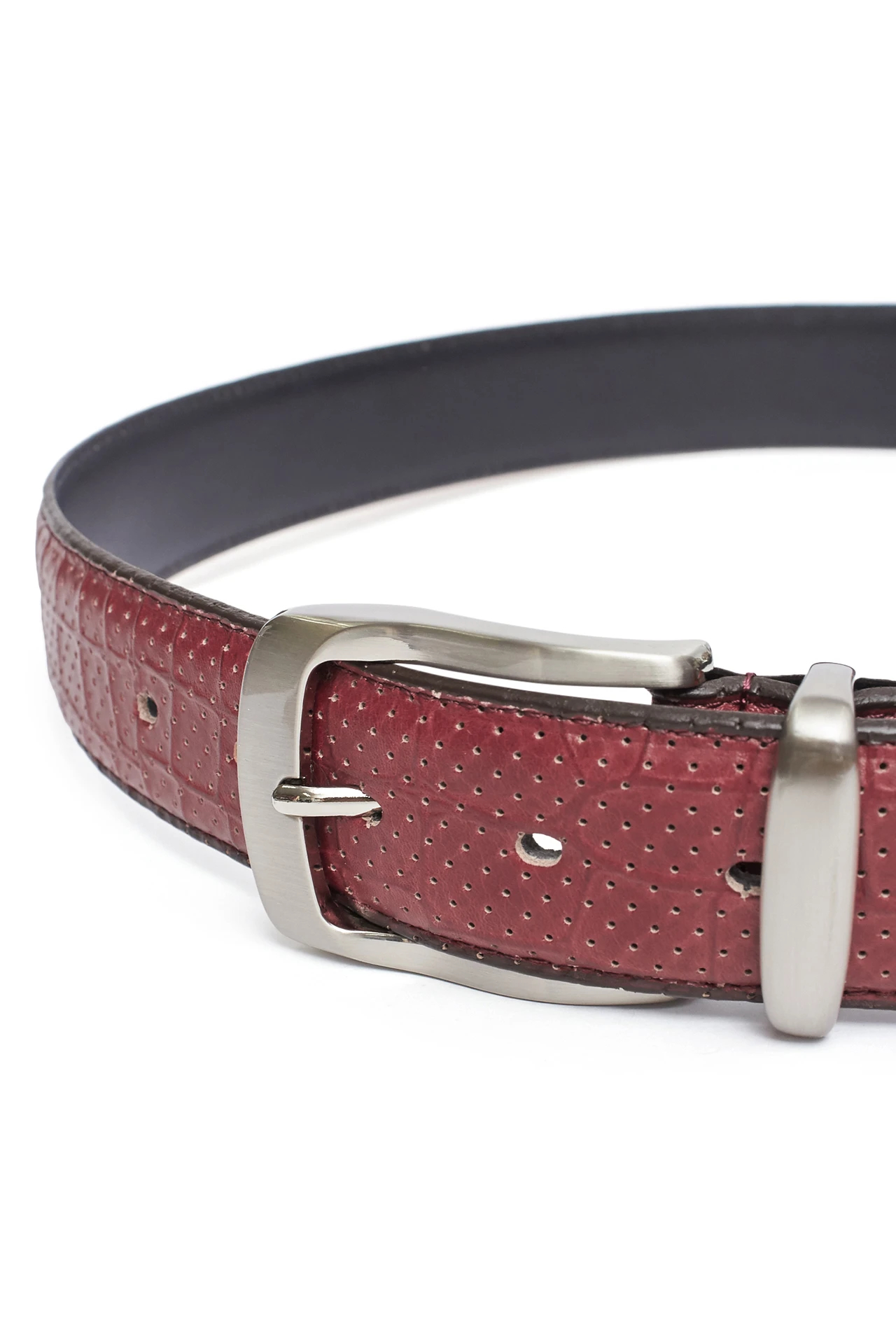 TORNADO MART∴パンチングクロコエンボスベルト / TORNADO MART