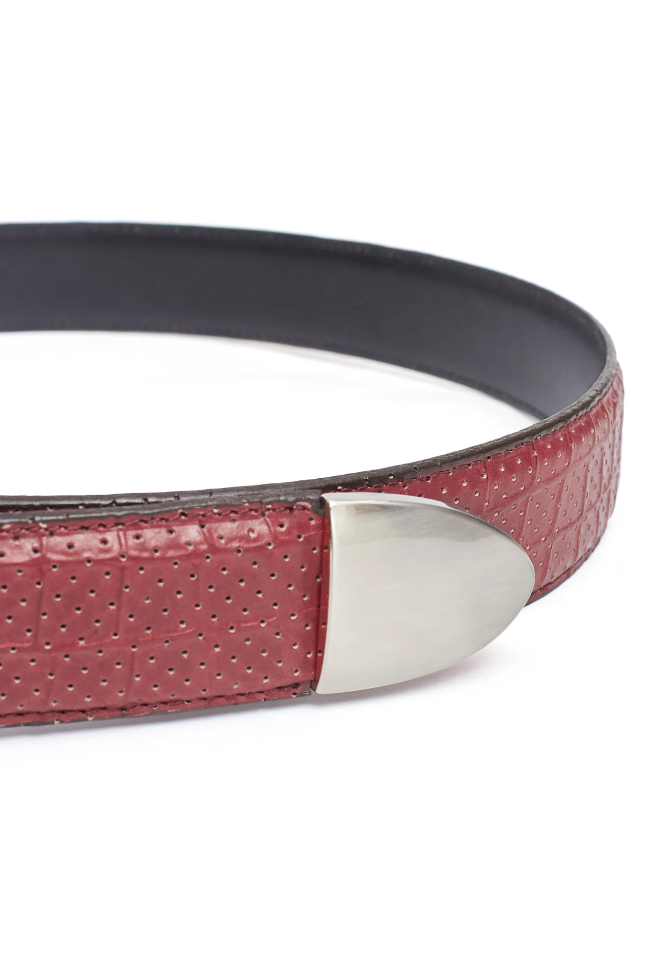 TORNADO MART∴パンチングクロコエンボスベルト / TORNADO MART