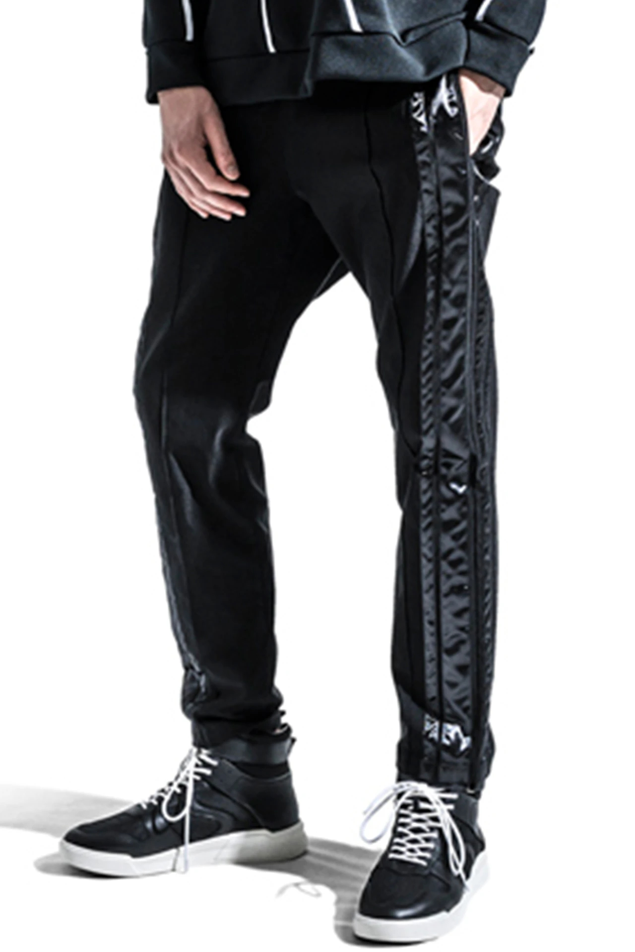 TORNADO MART∴ピンタックサイドラインパンツ / TORNADO MART