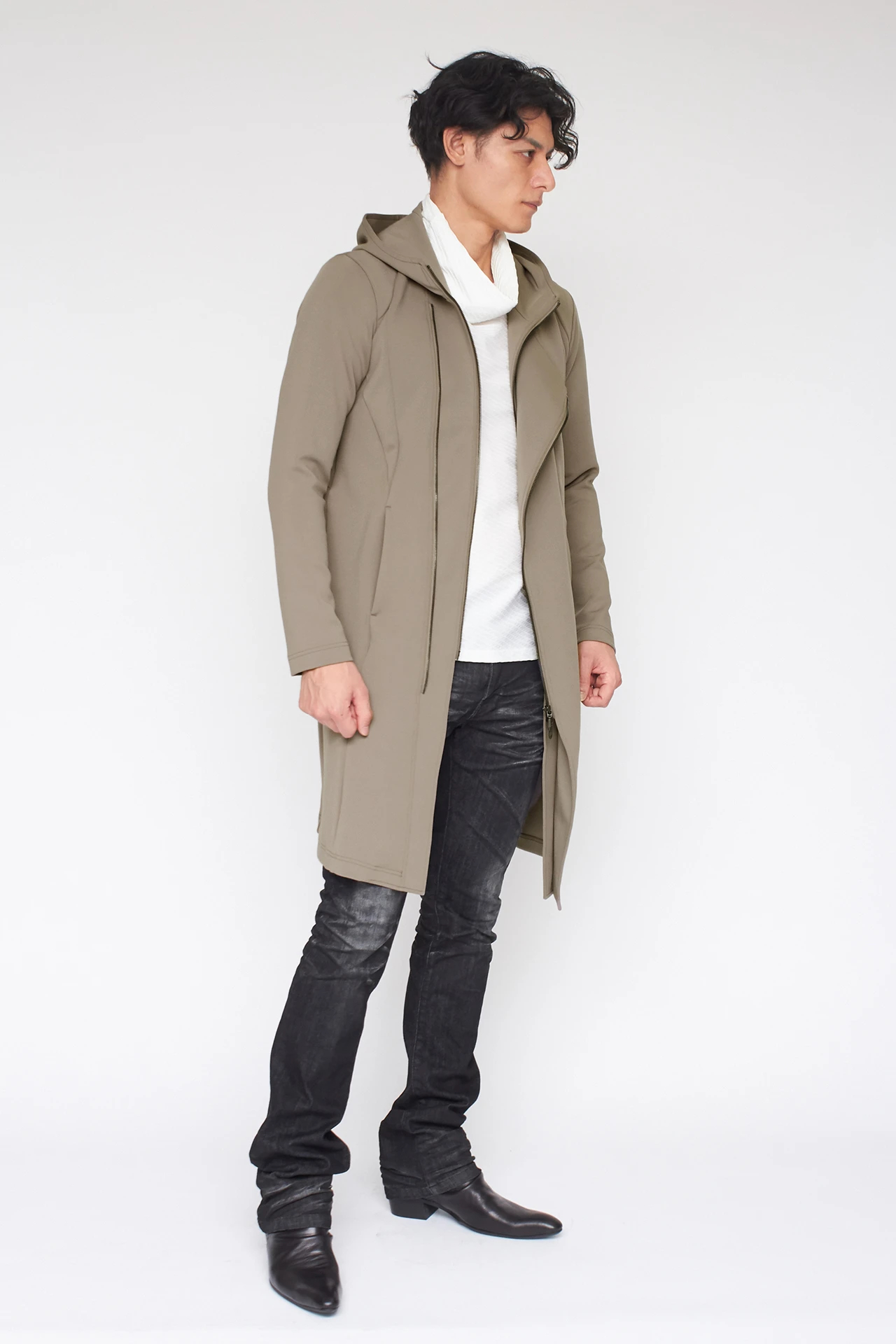 TORNADO MART∴ダブルZIPレイヤーロングフーディ / TORNADO MART