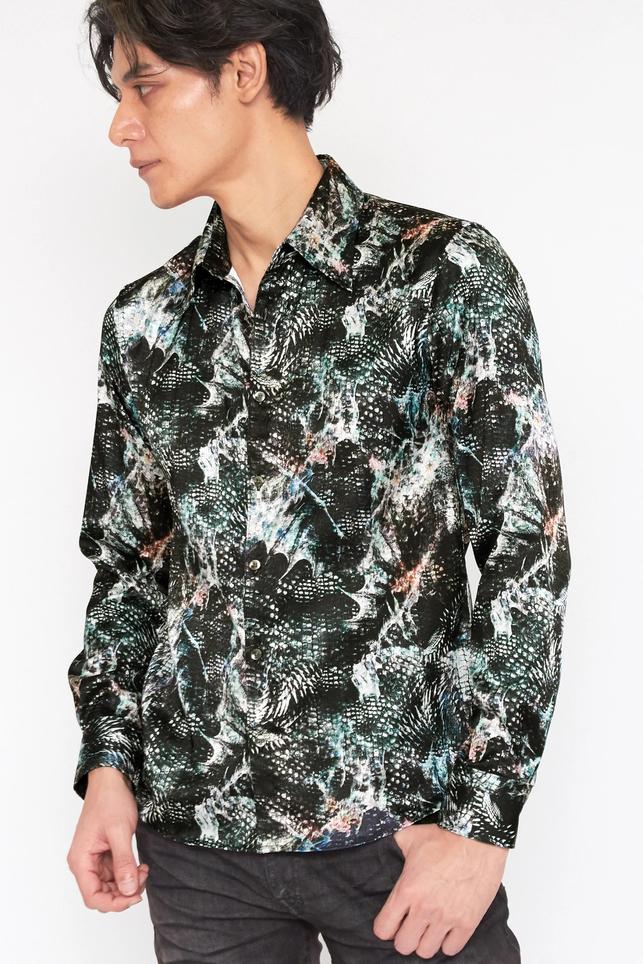 TORNADO MART∴ドラゴンプリントシャツ / TORNADO MART（トルネード