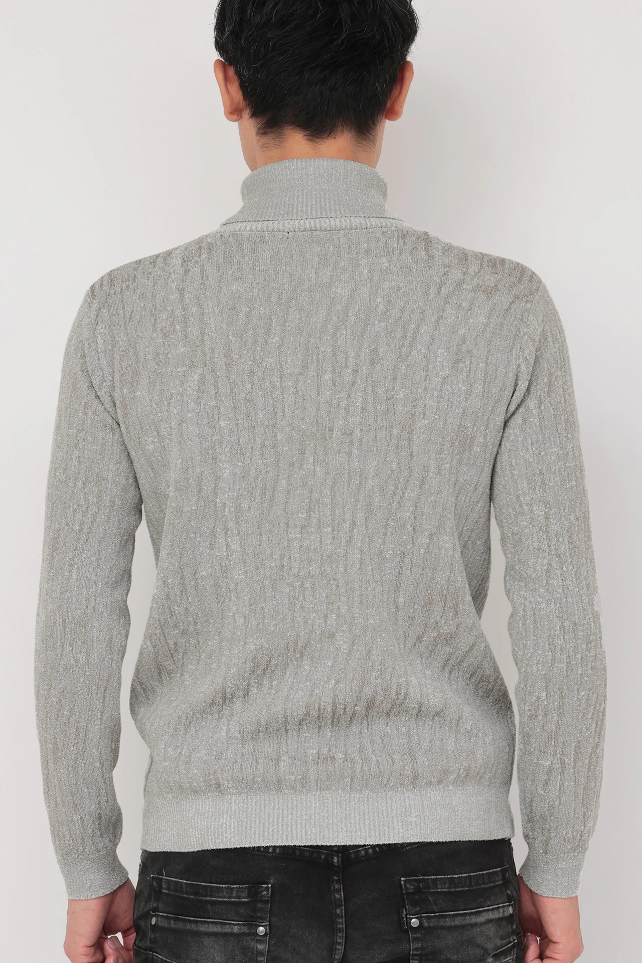 TORNADO MART∴ディゾルブジャガードタートネックニット / TORNADO