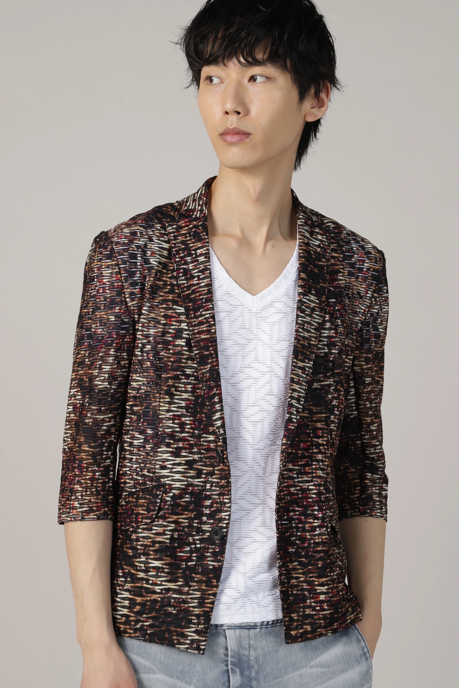 TORNADO MART∴アニマルプリントタックJQジャケット / TORNADO MART