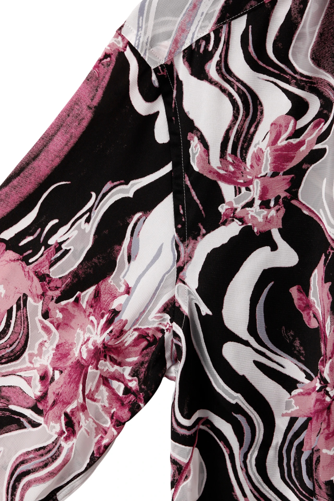 TORNADO MART∴マーブルフラワープリントシャツ / TORNADO MART