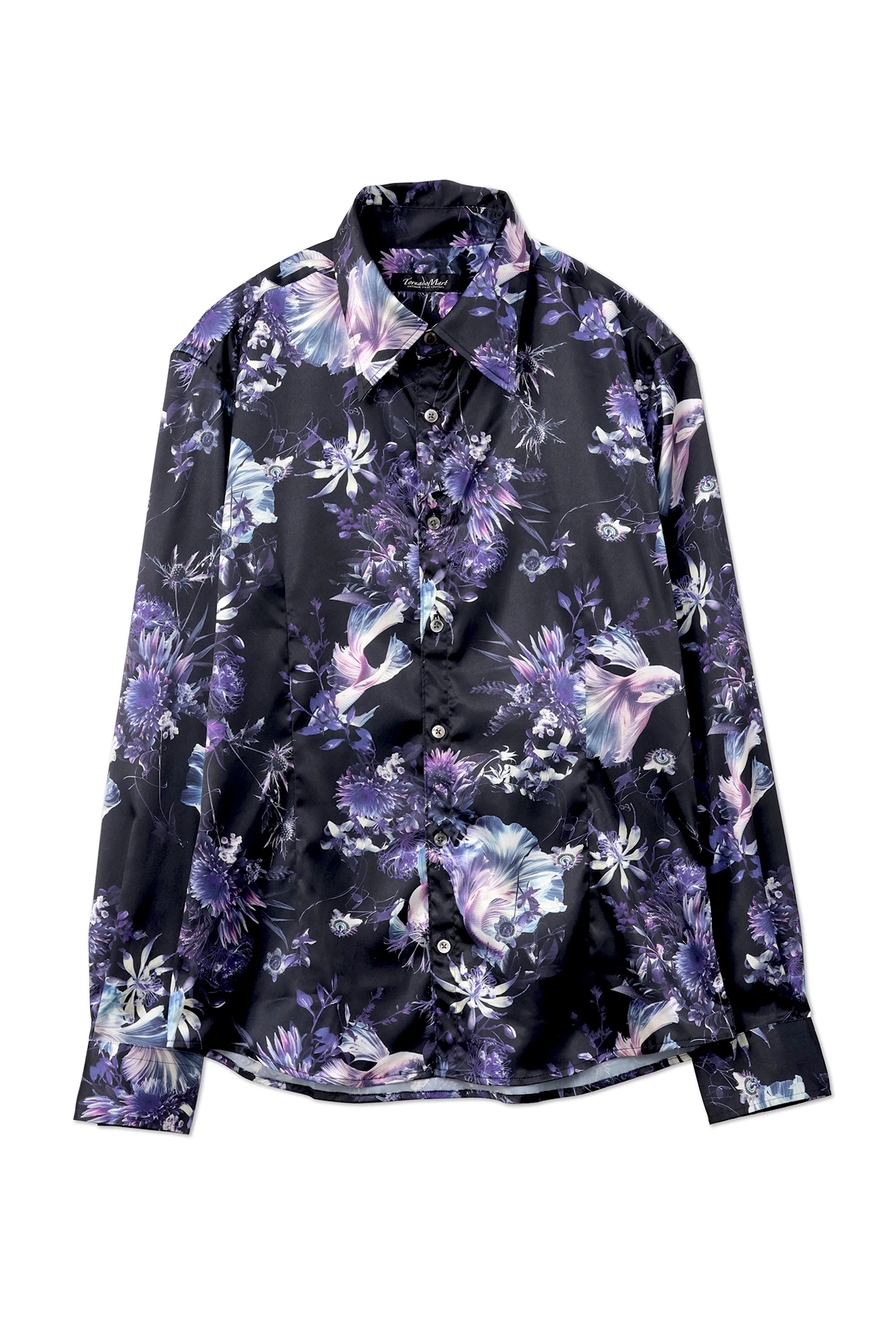 TORNADO MART∴アクアフラワープリントシャツ / TORNADO MART