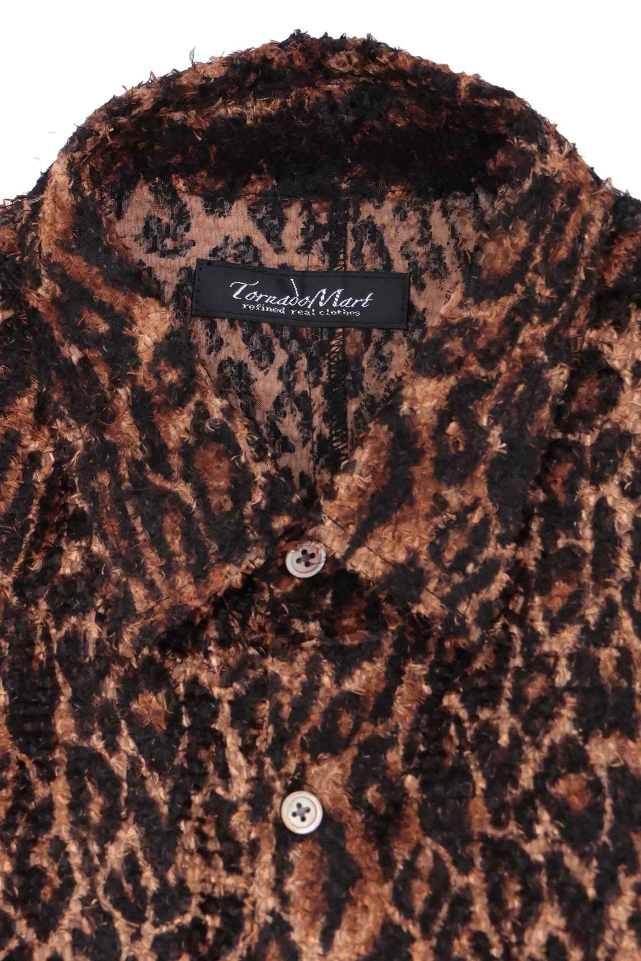 TORNADO MART∴インディアンカットJQレオパードシャツ / TORNADO MART