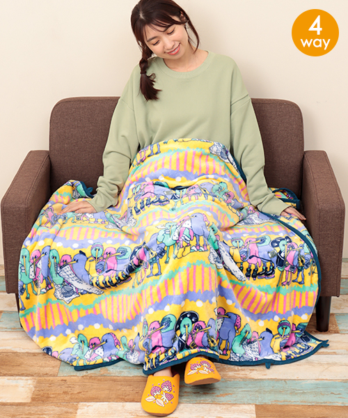 4wayハチドリオブランケット / ブランケット | エスニックファッション