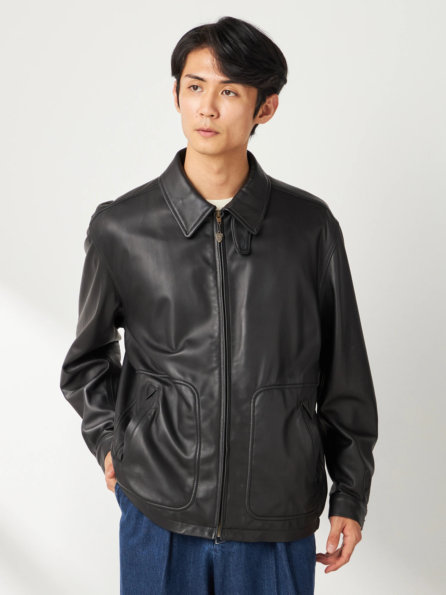 McGREGOR（マックレガー）｜ショートコート｜【EDIT-B】レザーDRIZZLER