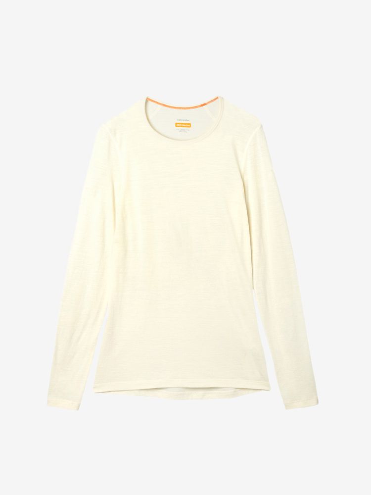 公式】メリノ 200 オアシス ロングスリーブ クルー(レディース