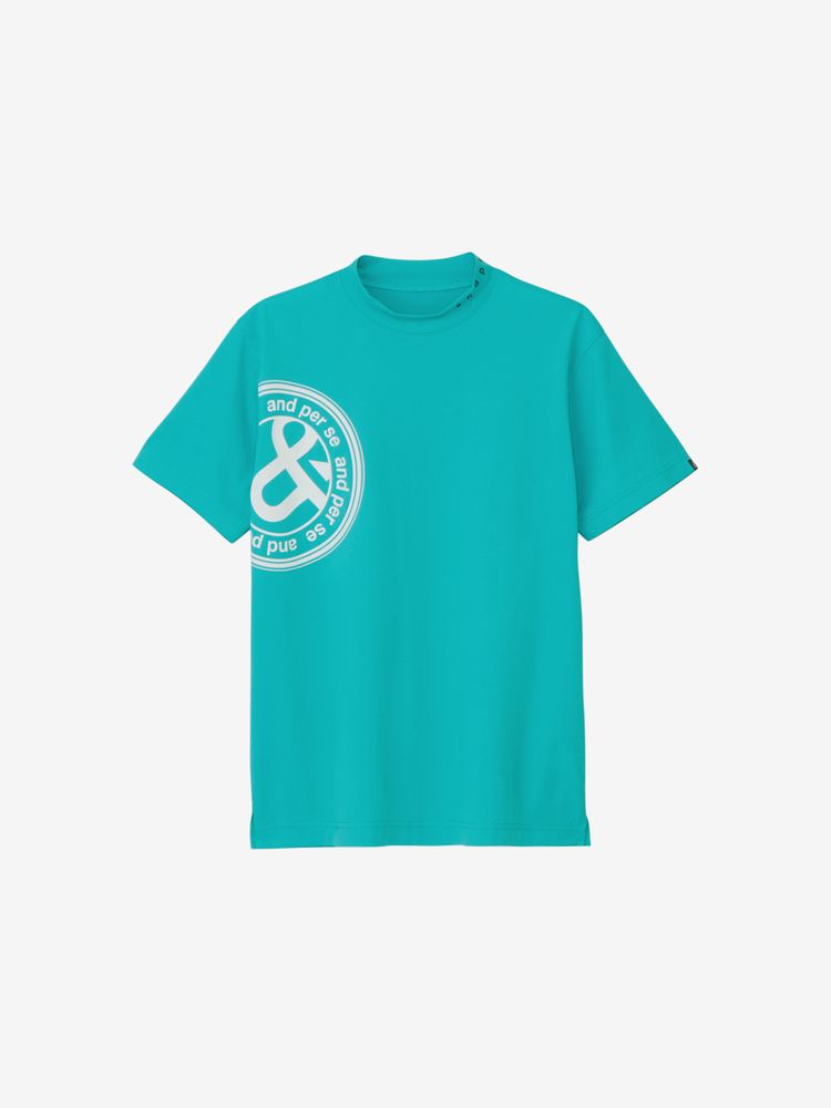 公式】SWING DRY メッシュ半袖モックネックシャツ（メンズ