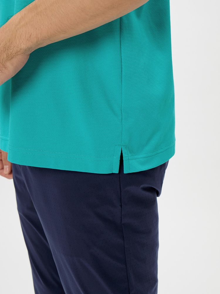 公式】SWING DRY メッシュ半袖モックネックシャツ（メンズ