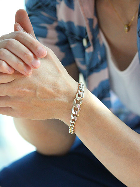 ガーデンオブエデン (Garden of Eden) SEAMLESS CURB LINK BRACE