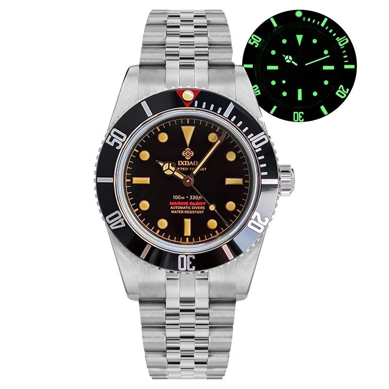 IXDAO 6542 Vintage 38MM NH38 904L Automatic Dive Watch – IXDAO