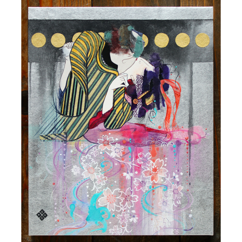 絵画 『ギター』 鶴田昌子 美術 芸術 油絵 水彩画 【公式通販】