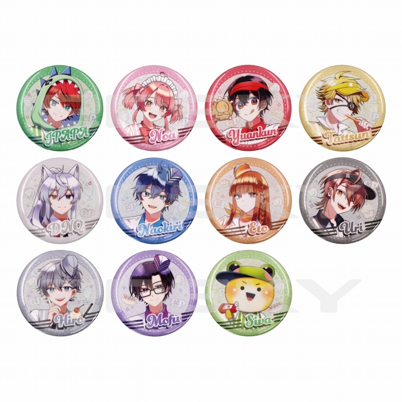 カラフルピーチ ラメキラカンバッジコレクション ダイナー【再販】 | j