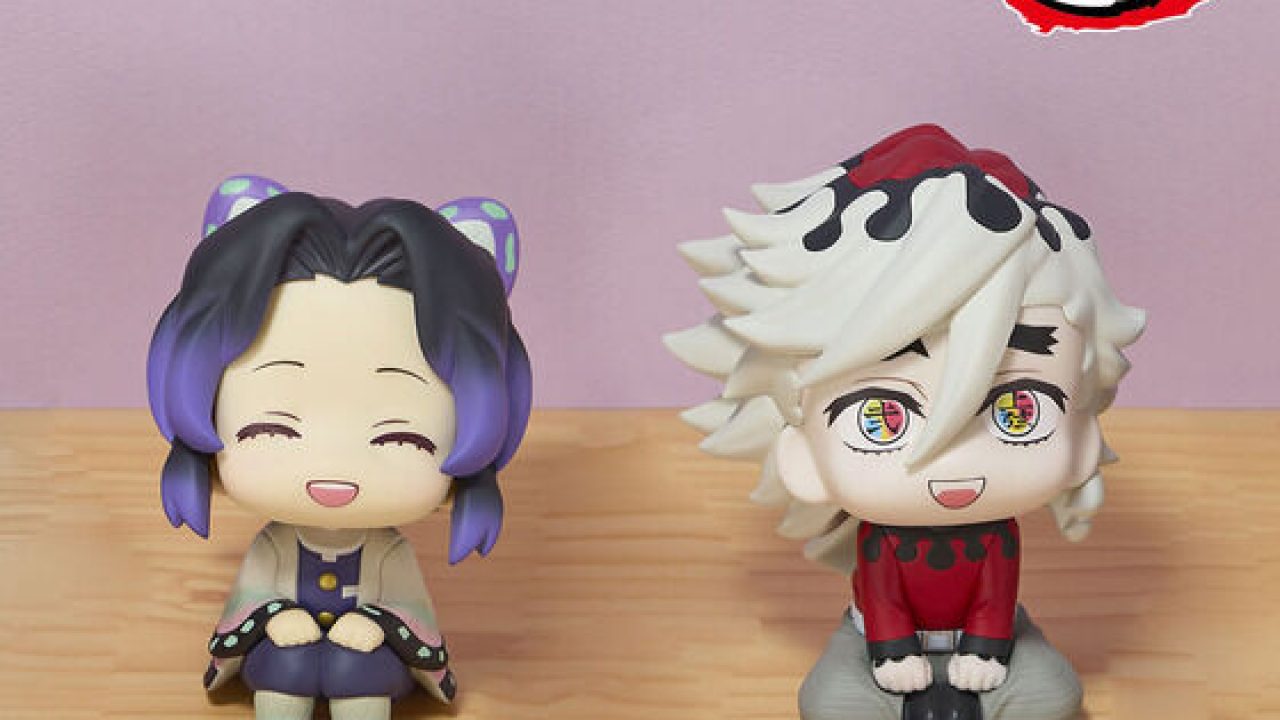 るかっぷ 鬼滅の刃 胡蝶しのぶ にっこりver.＆童磨セット【限定座布団