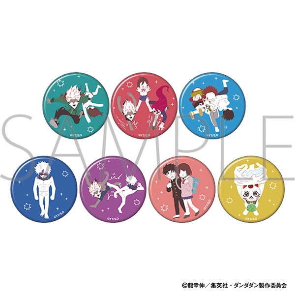 缶バッジ ダンダダン の 夏祭りフェア 2025 in アニメイト16個 缶