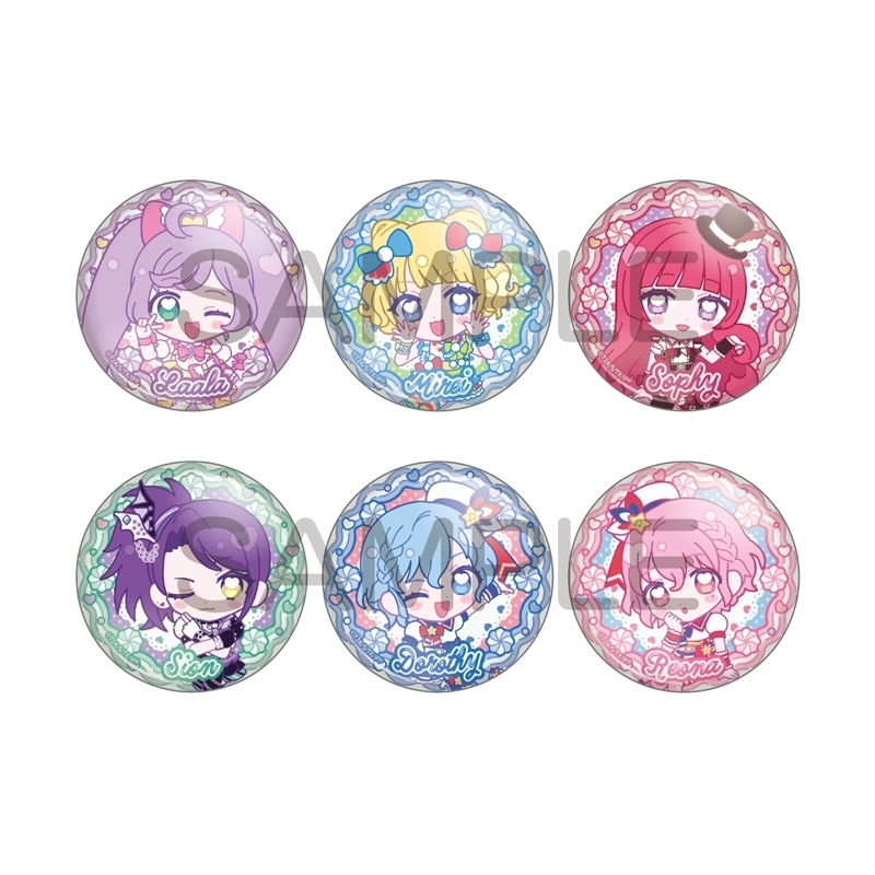 プリパラ きゃらっぴんトレーディング缶バッジ | j-hobby Collection