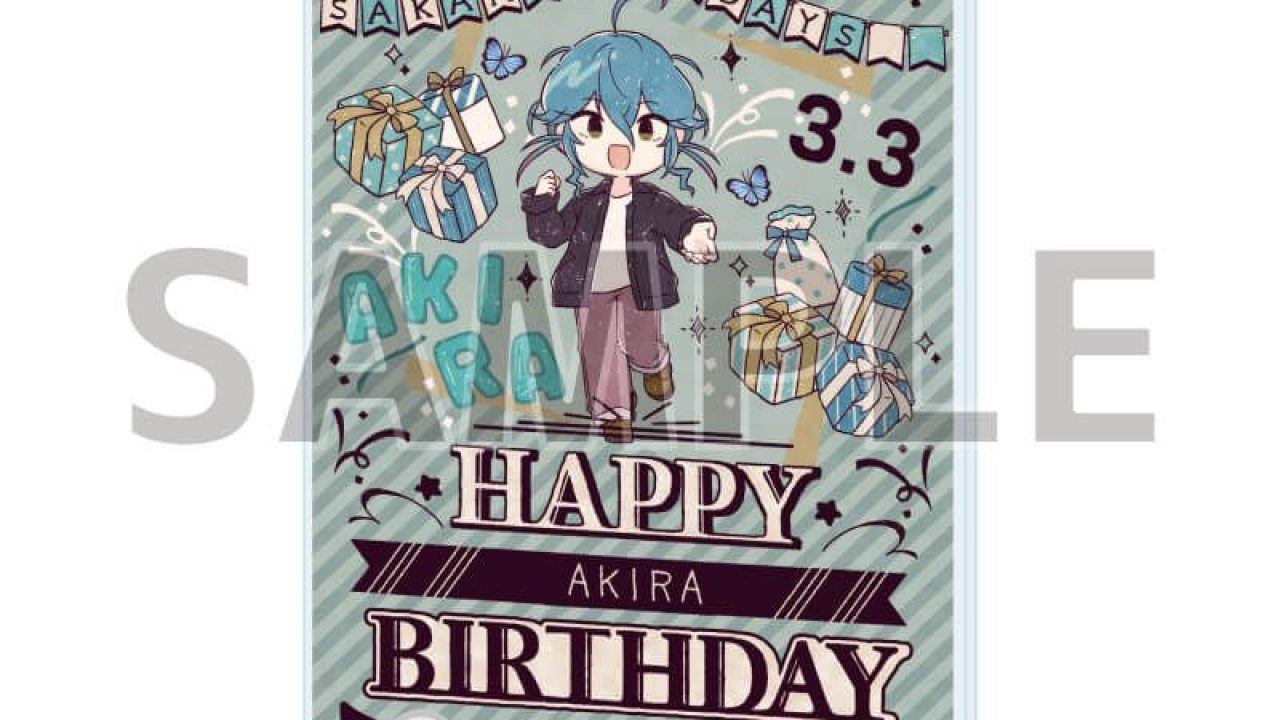 アクリルアートボード(A5サイズ)「SAKAMOTO DAYS」16/赤尾晶 誕生日ver