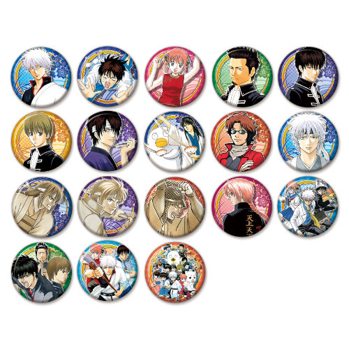 坂田銀時 銀魂展 缶バッジ 10個 韓国 AGF 2025 会場限定 特典 缶バッジ