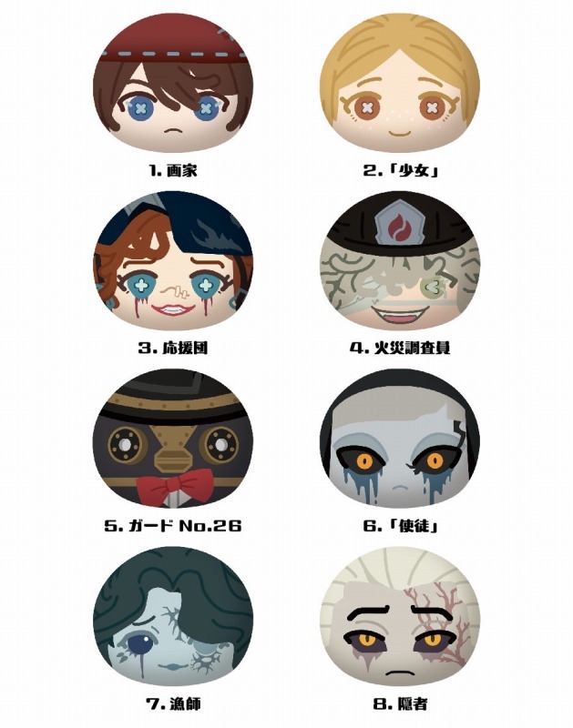Identity V 第五人格 おまんじゅうにぎにぎマスコット【アニメイト限定