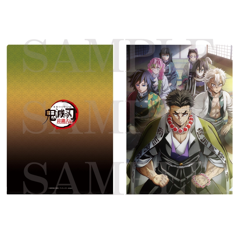 鬼滅の刃 鬼滅シアター キービジュアルアクリル色紙 柱稽古編 開幕編