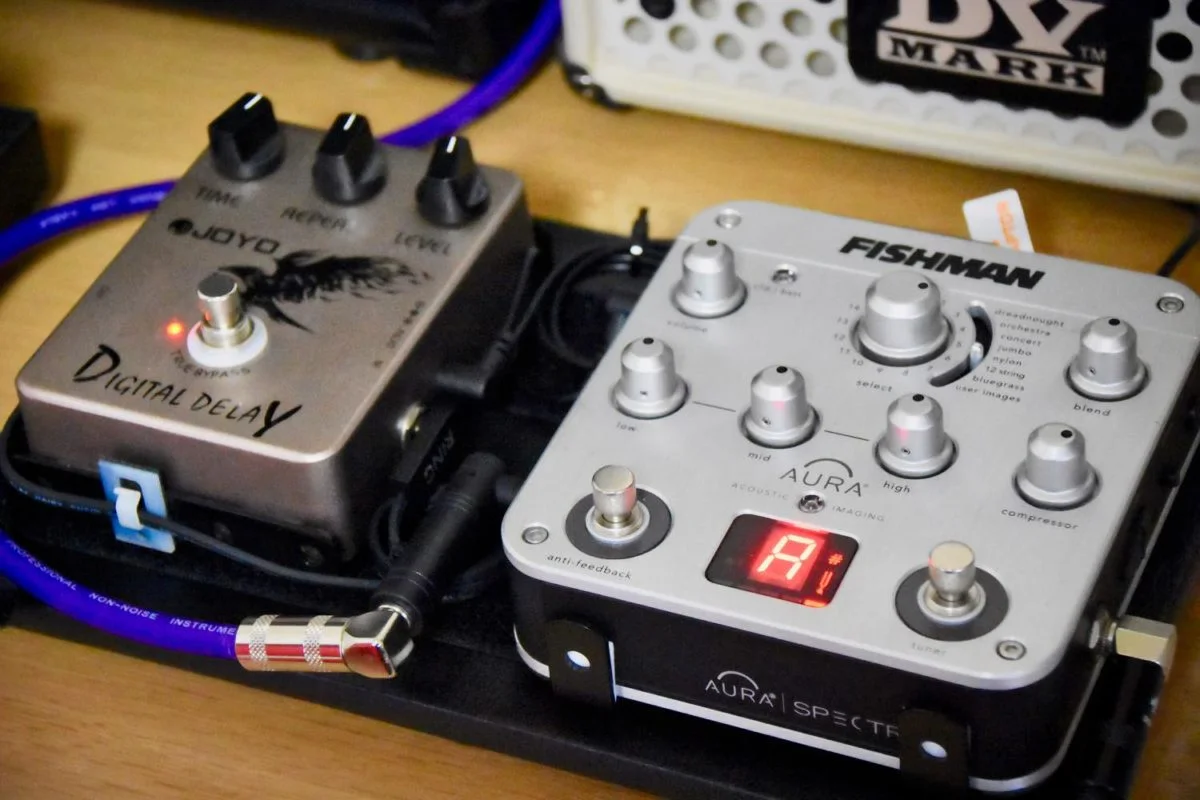 FISHMAN Aura Spectrum DI用のボード – ジャズギターを楽しむブログ