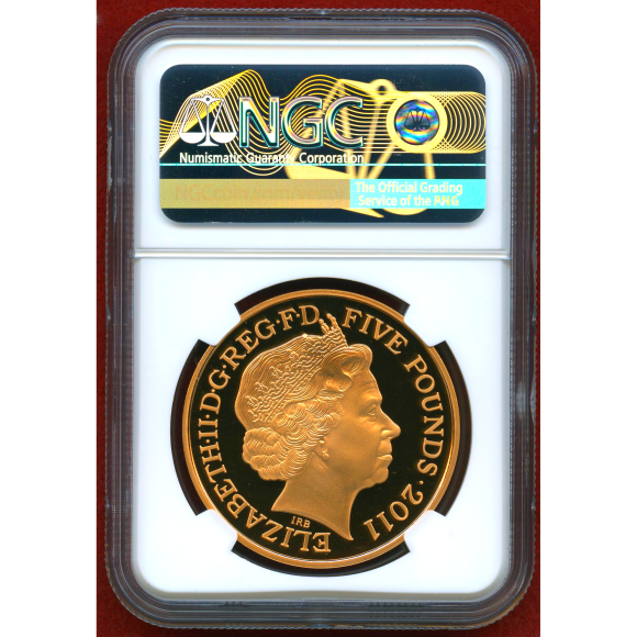 JCC | ジャパンコインキャビネット / イギリス 2011年 5ポンド 金貨