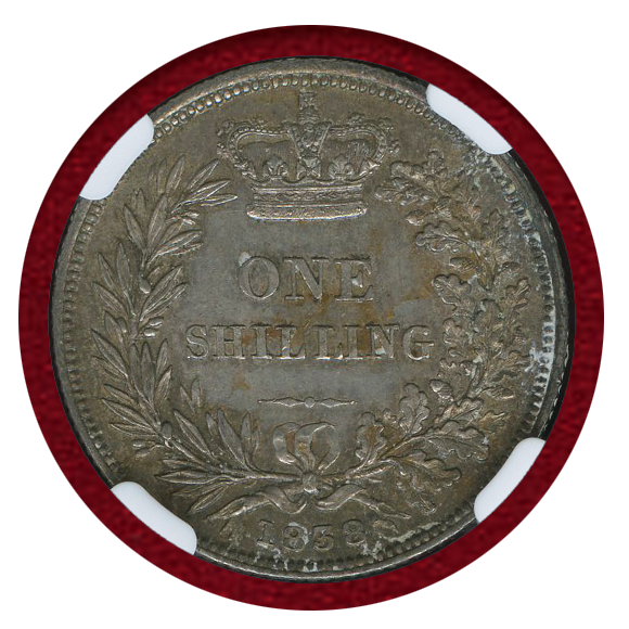 JCC | ジャパンコインキャビネット / イギリス 1838年 シリング 銀貨