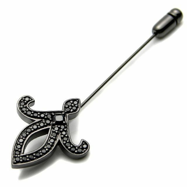 ヴェルヴェットラウンジ スターダストスカルペンダント ブラック