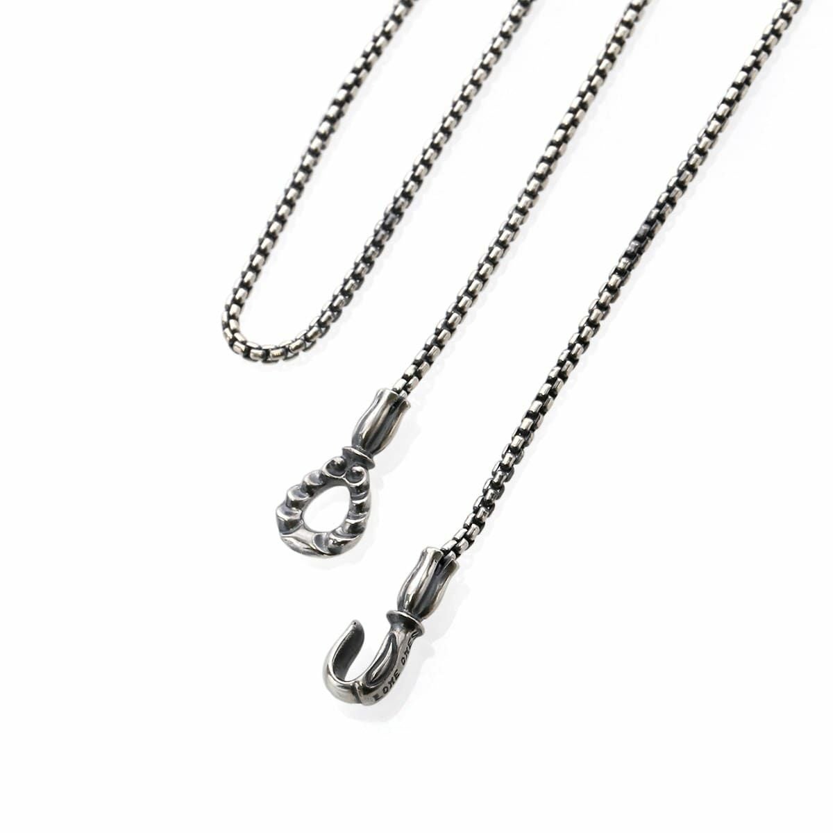 ロンワンズ MF フック S 1.8mm ラウンド ベネチアン ボックス チェーン