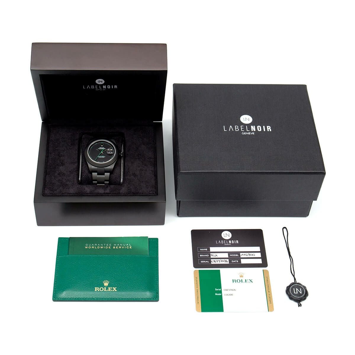 ロレックス カスタム】Label Noir - LN047C - RD - 116300 ROLEX