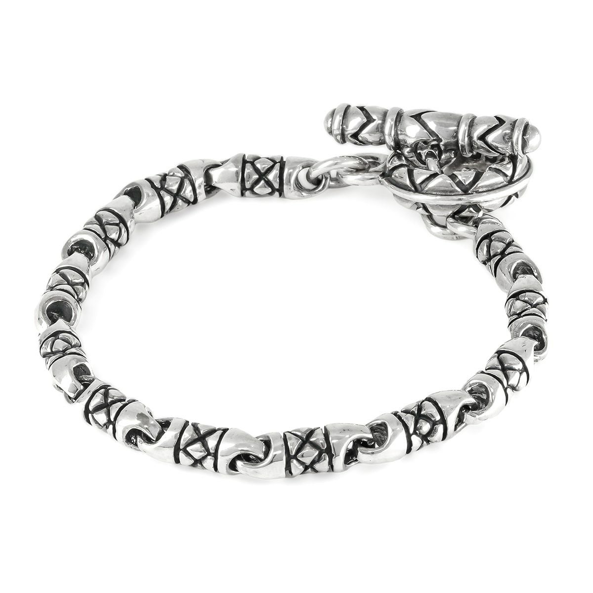 レザーズアンドトレジャーズ キーチェーン w/スモールボーンクラスプ