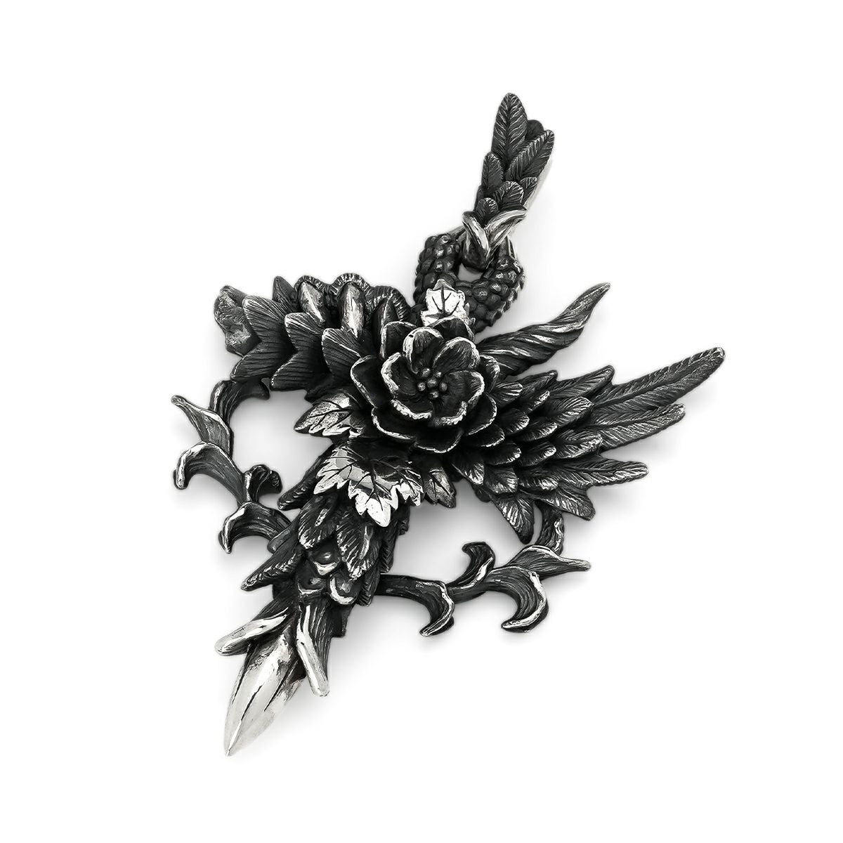 ブラッディマリー ワイルド フラワー ペンダント アマゾナイト 野草