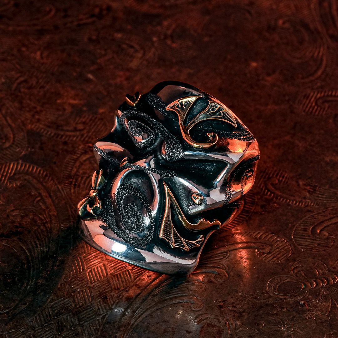 スターリンギア パンチャーステルスリング w/18kチェリーブロッサム