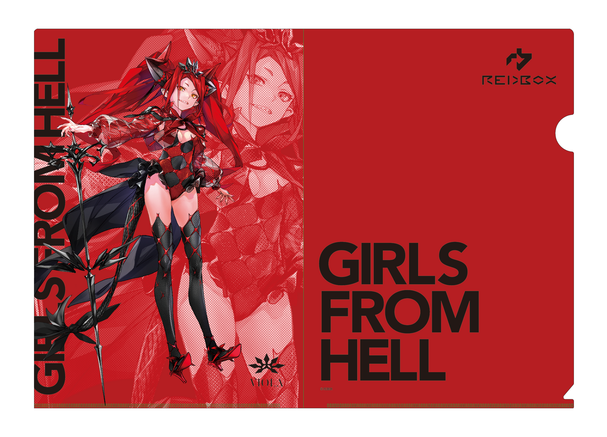 クリアファイル3枚セット GIRLS FROM HELL／Aセット - Tokyo Otaku Mode