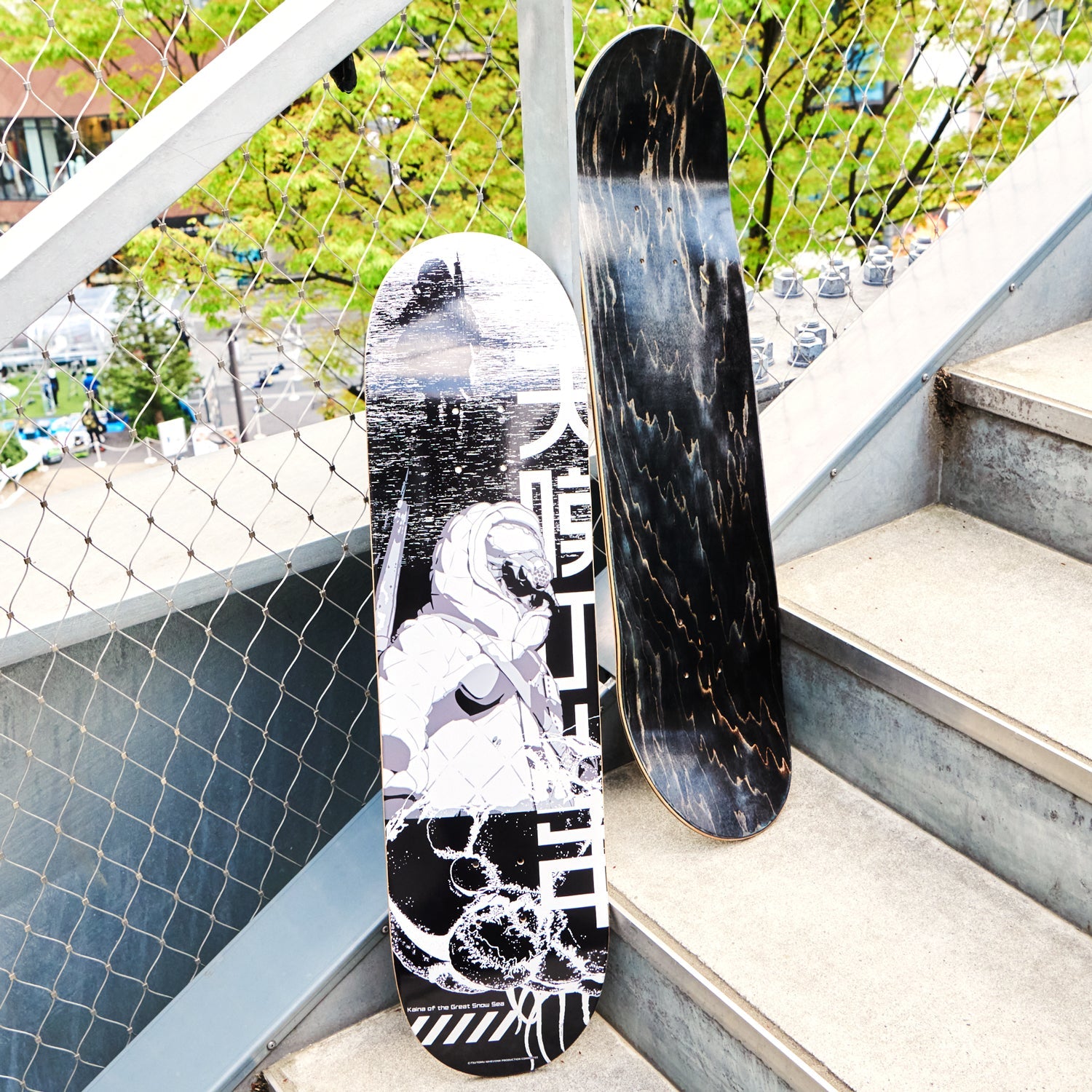 TVアニメ『大雪海のカイナ』スケートボードデッキ（天膜の少年