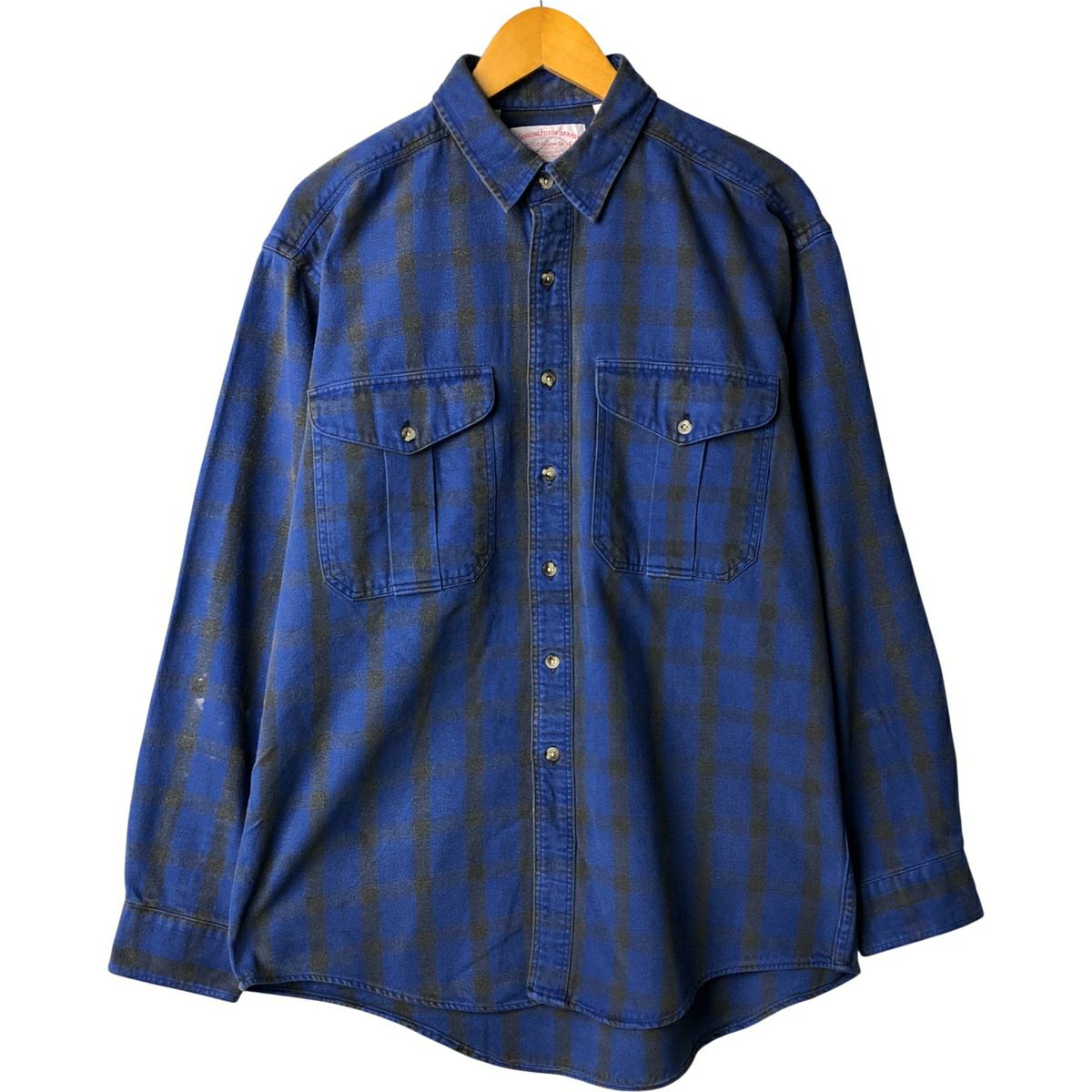 古着 90年代 フィルソン FILSON 長袖 シャモアクロスシャツ USA製