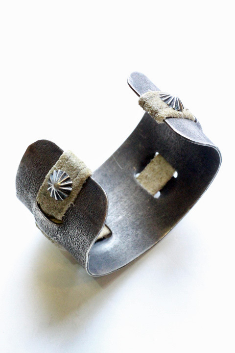 J.AUGUR DESIGN」 Silver × Leather Brace ジュディーオーガーデザイン