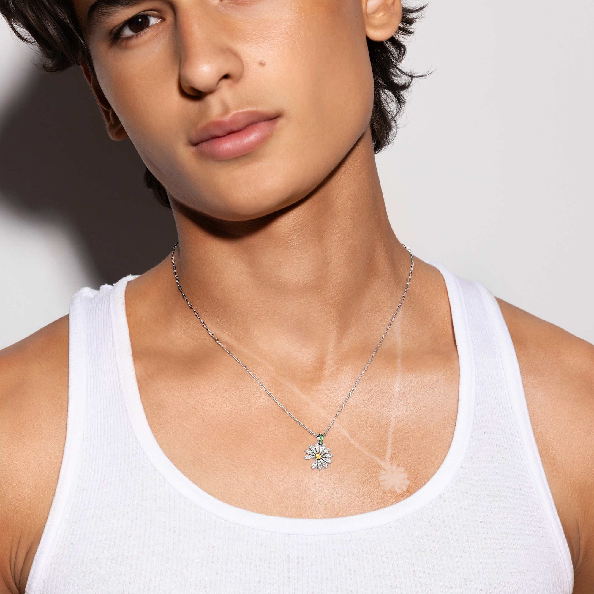 Jacob & Co. x PEACEMINUSONE Yellow Diamond with Pavé Pendant