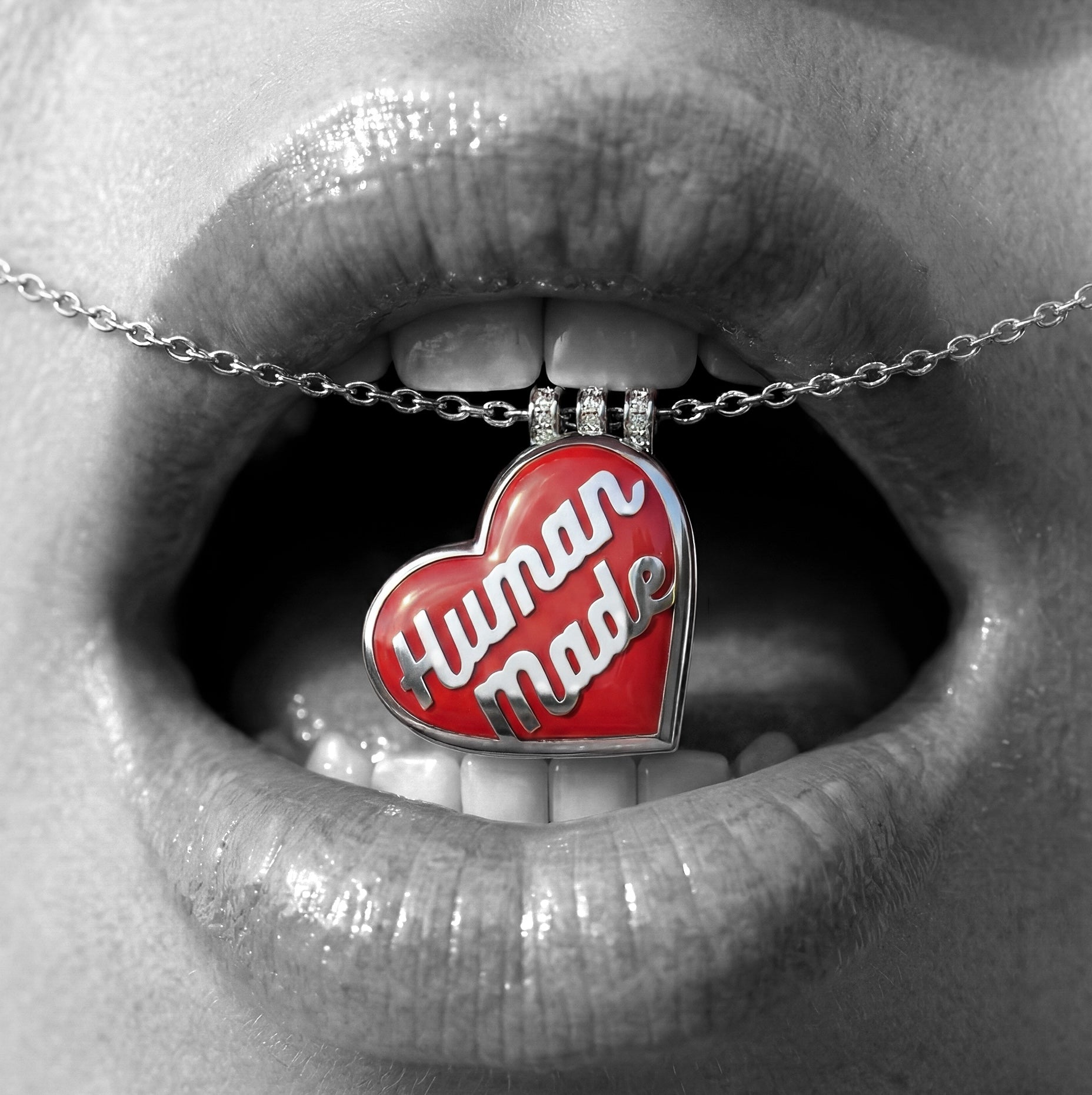 Jacob & Co. x HUMAN MADE Heart Pendant
