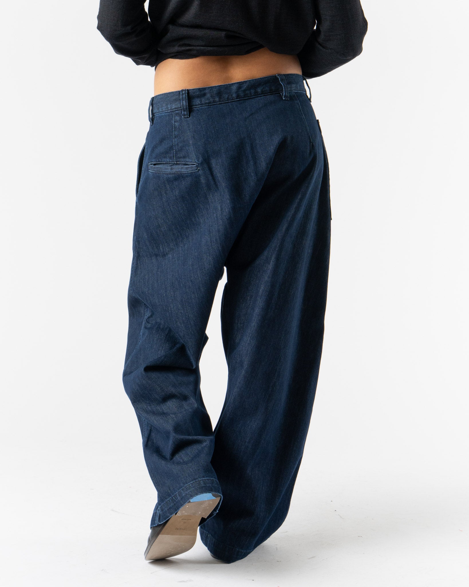 Sofie D'Hoore Plato Pants in DSW Blue Curated at Jake and Jones