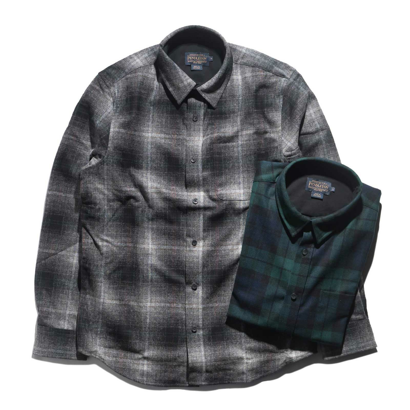 ペンドルトン PENDLETON 長袖 ウールシャツ クラッシック ロッジシャツ